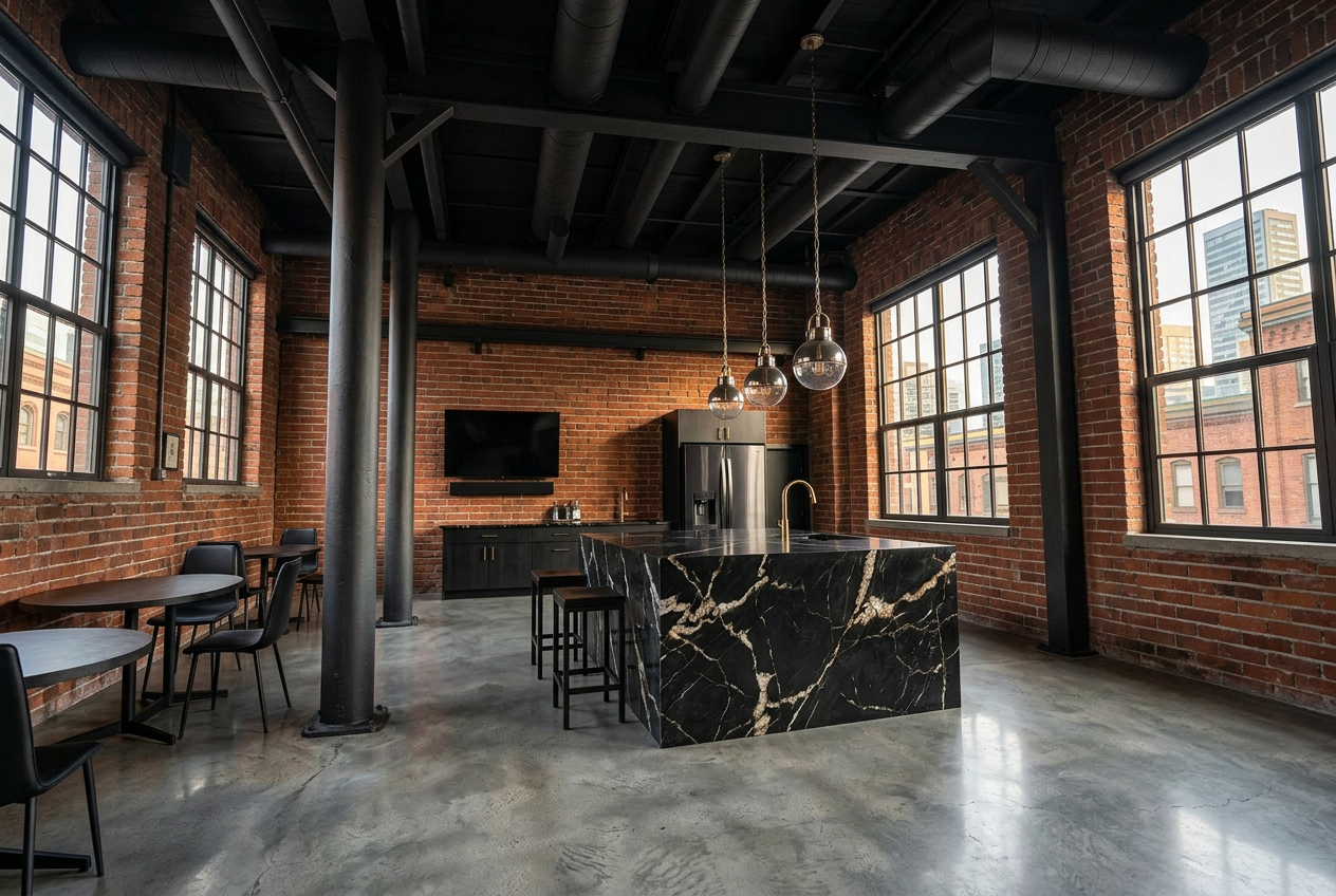 Designer Loft in the Distillery District